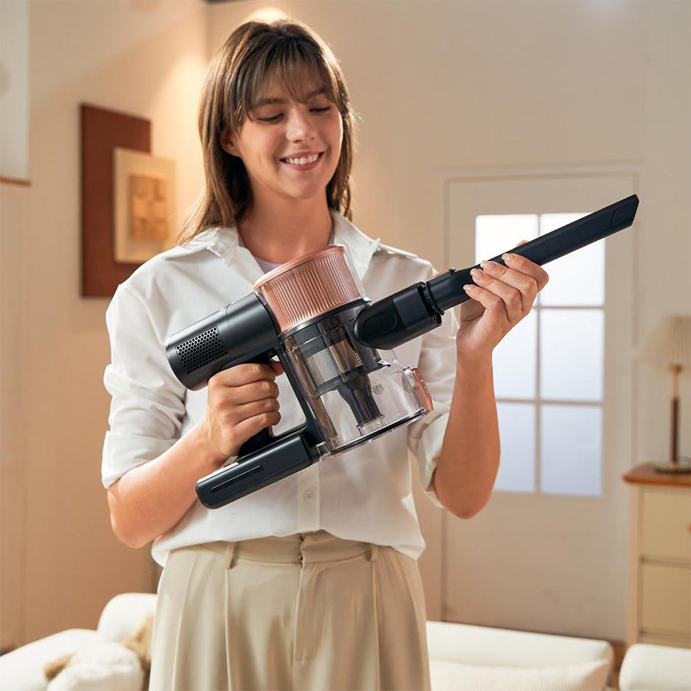 MIUZZY M245 Cordless Vacuum Cleaner, 48KPA Powerful Suction, 60 Mins Max Runtime, 4000mAh Large Batteries, Anti Hair Wrap Stick Vacuum, Vacuum Cleaners for Home, Pet Hair, Hard Floors and Carpets, Cars